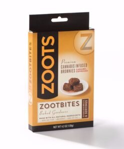 ZootBites Caramel Espresso Brownies 60mg